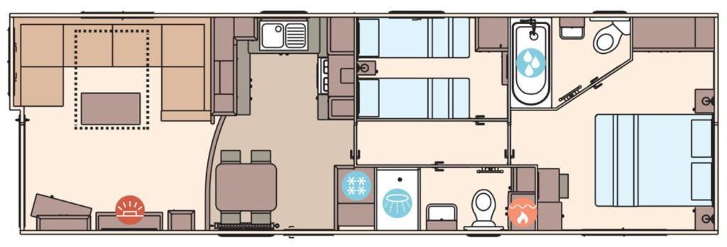Tattershall Lakes 6 Berth With Bath Екстер'єр фото